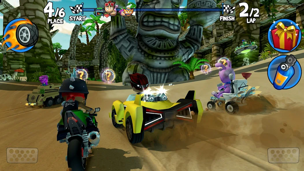 Beach Buggy Racing 2 - game đua xe tốc độ cao cho Android