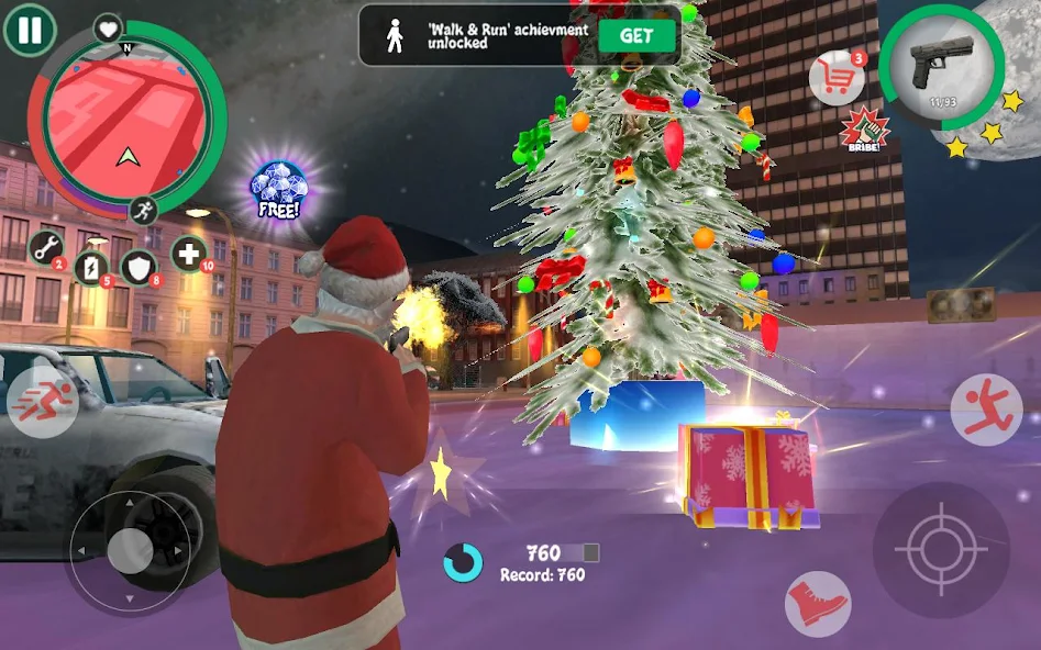 Crime Santa - game giáng sinh android