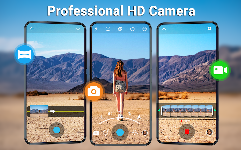 Máy ảnh HD - Video, Bộ lọc - ứng dụng quay video đẹp cho android