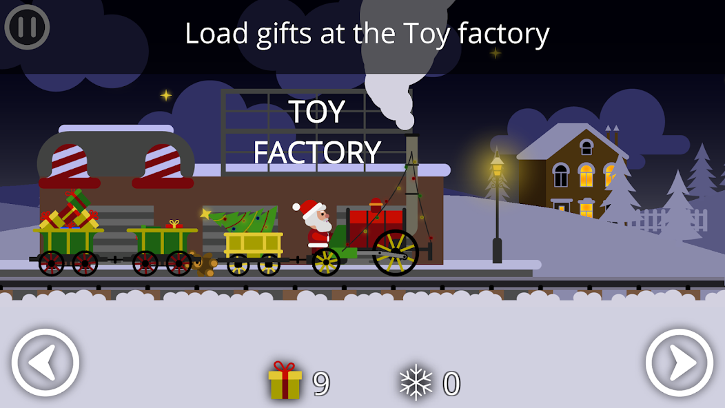 Santa's Christmas Train - game giáng sinh android