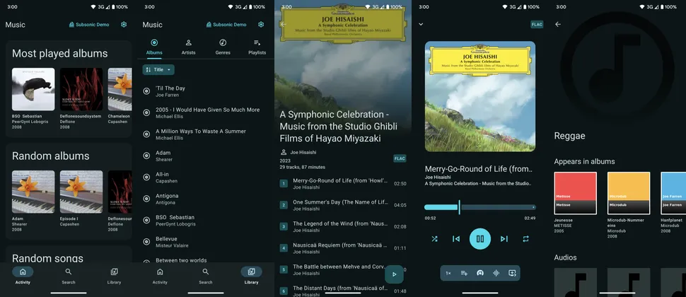 LineageOS 22.1, dựa trên Android 15, đã có sẵn cho hơn 100 thiết bị - The new music app included in LineageOS.