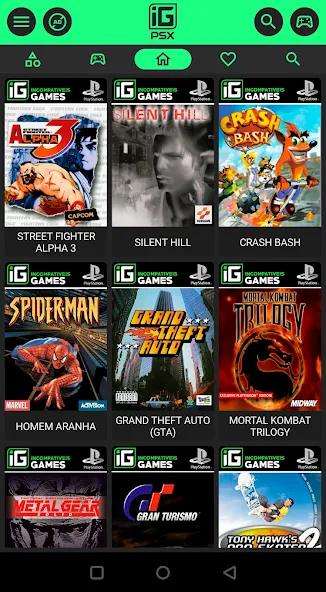 IGAMES PSX - giả lập ps1 cho android