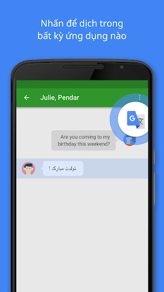Google Dịch - ứng dụng học tiếng nhật